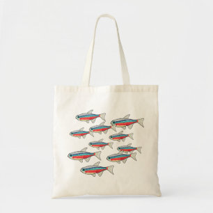 Bolso De Tela Neon Tetra