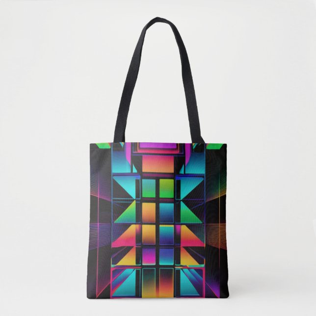 Bolso De Tela Neon Vibe Radiance 2 (Anverso)