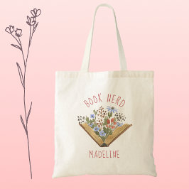 Bolso De Tela Nerd del libro