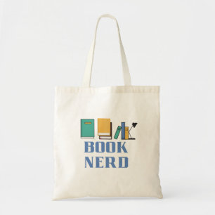 Bolso De Tela Nerd del libro