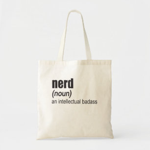 Bolso De Tela Nerd (Noun) An Intellectual Badass