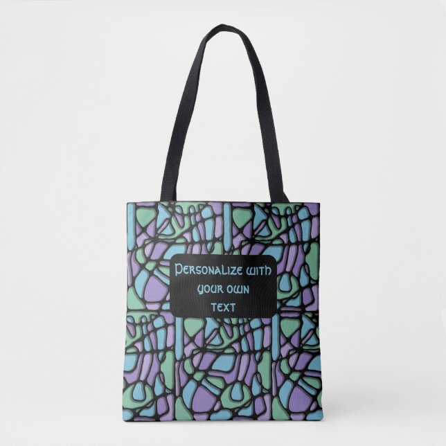 Bolso De Tela Neuroart Seted Glass (Anverso)