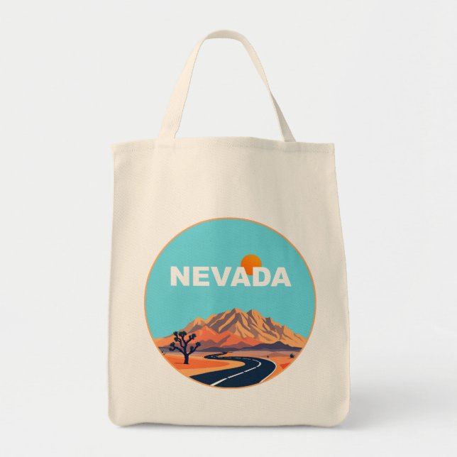 Bolso De Tela Nevada Estados Unidos de América (Frente)