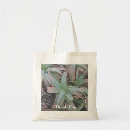 Bolso De Tela Nevada succulantes