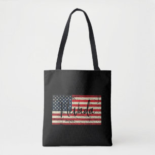 Bolso De Tela Nevada USA America United States Tothe Bag