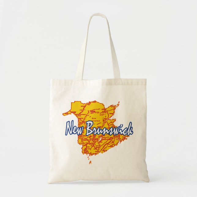 Bolso De Tela New Brunswick (Frente)