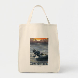 Bolso De Tela New Hampshire Common Loon