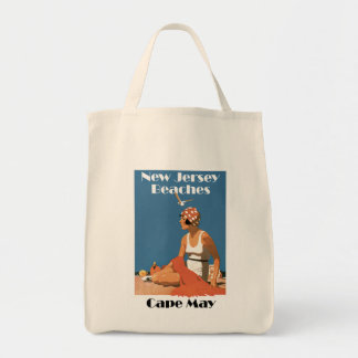 Bolso De Tela New Jersey vara el ~ Cape May