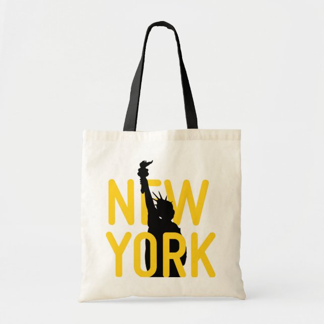 Bolso De Tela New York City (Frente)