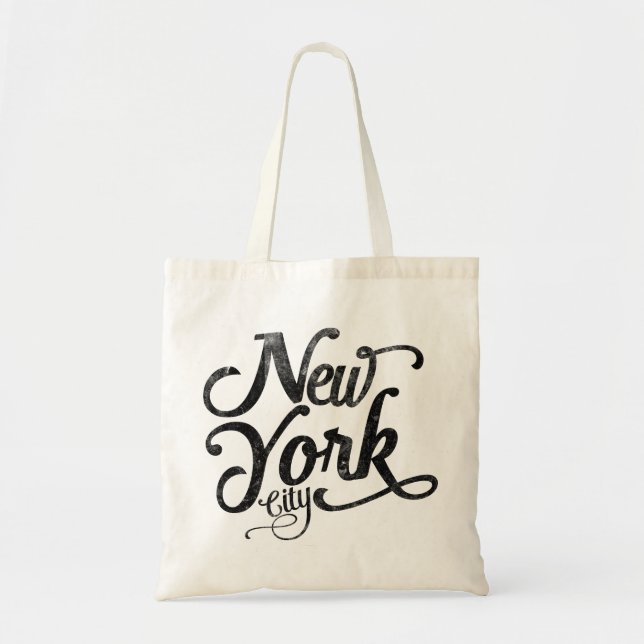 Bolso De Tela New york city typography (Frente)