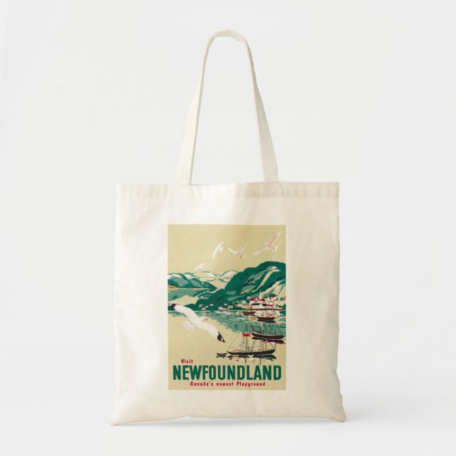 BOLSO DE TELA NEWFOUNDLAND (Frente)