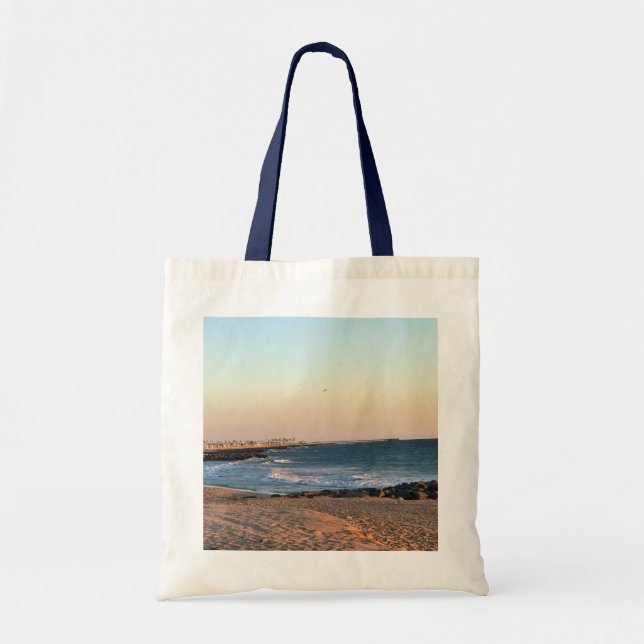 Bolso De Tela Newport Beach en Sunset, California (Frente)