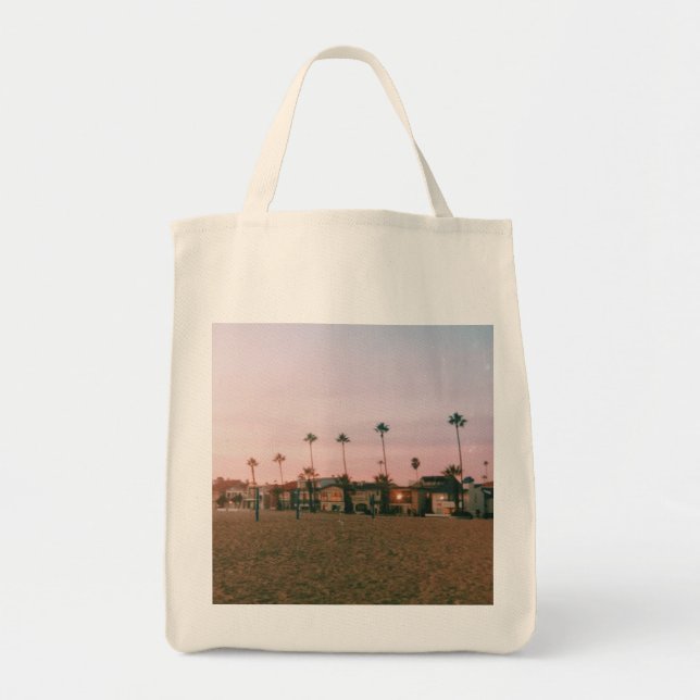 Bolso De Tela Newport Beach Pastel Sunset (Frente)