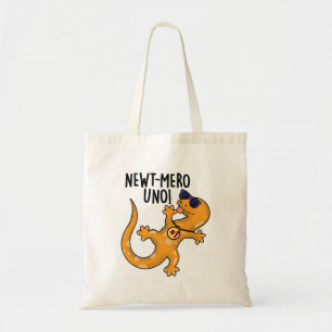 Bolso De Tela Newt-mero Uno Funny Newt Pun