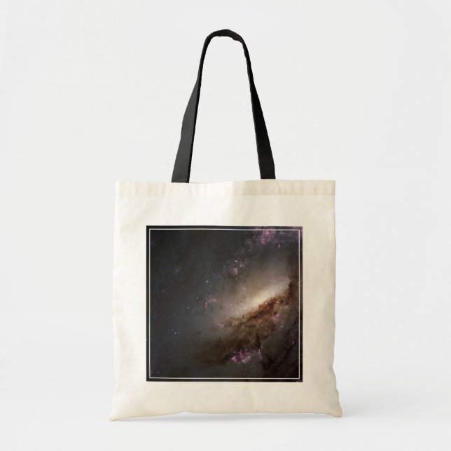 Bolso De Tela Ngc 4258 En Formación Intensa De Estrellas. (Frente)