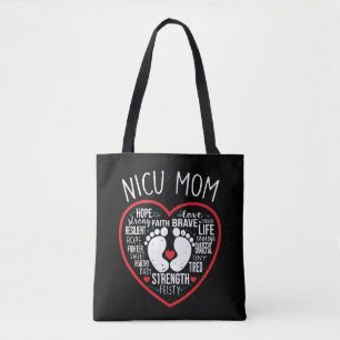 Bolso De Tela NICU Mamá Preemior Conciencia