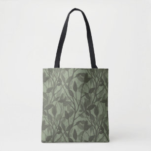 Bolso De Tela Niebla de Jardín Suave Capas Botánicas
