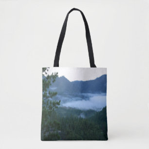 Bolso De Tela Niebla matutina.