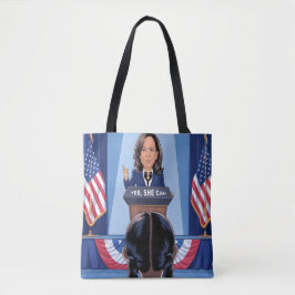 Bolso De Tela NIECE DE KAMALA HARRIS - SÍ, PUEDE SACAR Bag