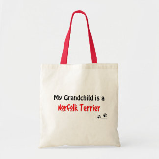 Bolso De Tela Nieto de Norfolk Terrier