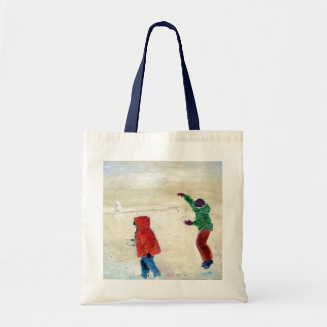 Bolso De Tela ¡Nieve! 2014 (Frente)