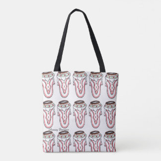 Bolso De Tela Nieve amautiana