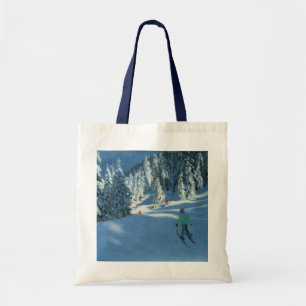 Bolso De Tela Nieve fresca Morzine Francia
