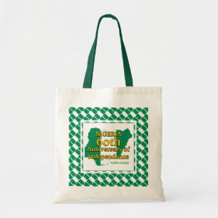 Bolso De Tela NIGERIA 60 Aniversario de la Independencia Niger