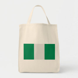 Bolso De Tela Nigeria con bandera nigeriana (África Occidental)