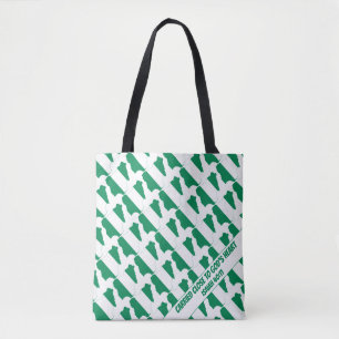 Bolso De Tela NIGERIA NAIJA FLAG Biblia Escritura Cristiana
