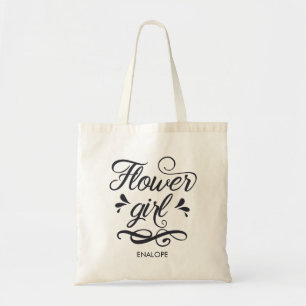Bolso De Tela Niña de las Flores