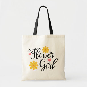 Bolso De Tela Niña de las Flores