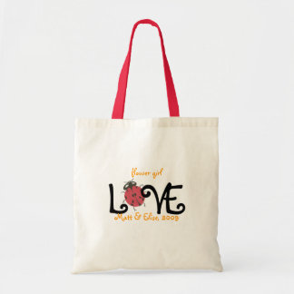 Bolso De Tela Niña de las flores Karate Kat