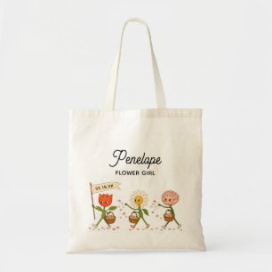 Bolso De Tela Niña de las Flores Moderna y Elegante para Boda Pe