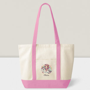 Bolso De Tela Niña encantadora en Unicornio