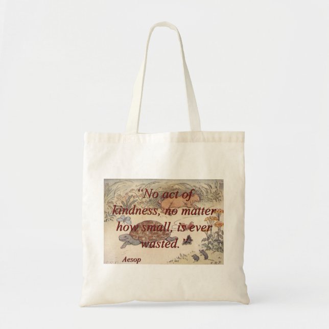 Bolso De Tela Ningún Acto De Amabilidad - Aesop (Frente)