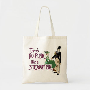 Bolso De Tela Ningún Punk como un Steampunk