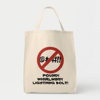 Bolso De Tela Ningún Rótulo que maldice