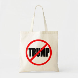 BOLSO DE TELA "NINGÚN TRUMP