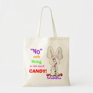 Bolso De Tela Ninguna cosa tal como demasiado caramelo el  