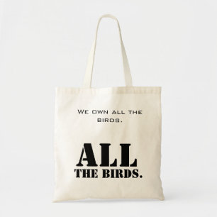 Bolso De Tela Ningunos pájaros para usted