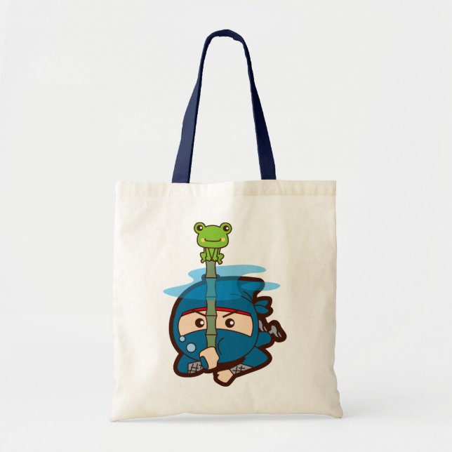 Bolso De Tela Ninja Boy (Frente)