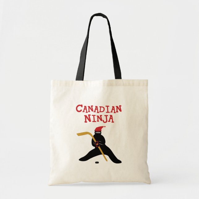Bolso De Tela Ninja canadiense (Frente)