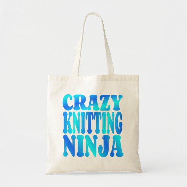 Bolso De Tela Ninja de punto loco (Frente)
