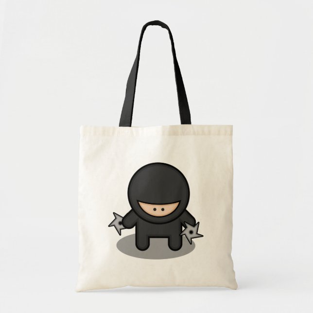 Bolso De Tela Ninja Skillz (Frente)