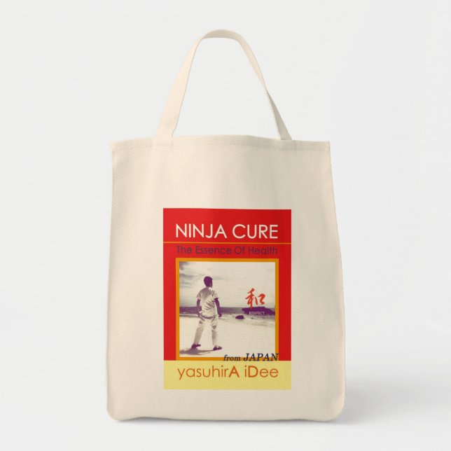 Bolso De Tela #NinjaCure Tbag0.1 (Frente)