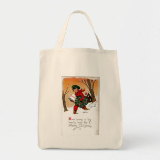 Bolso De Tela Niño con presentes