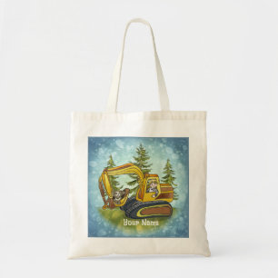 Bolso De Tela Niño de Pala Mecánica