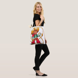 Bolso De Tela Niño retro niño vago occidental