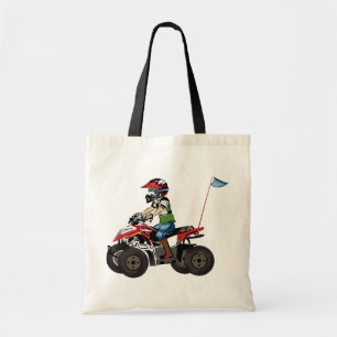 Bolso De Tela Niño rojo y negro de ATV